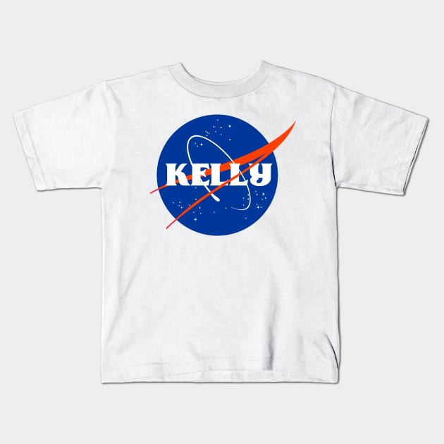 Nasa - Kelly Kids T-Shirt by gubdav